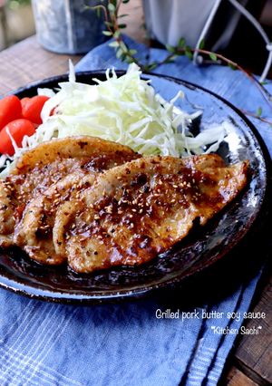 豚ロースのバター醤油焼き-レシピのメイン写真