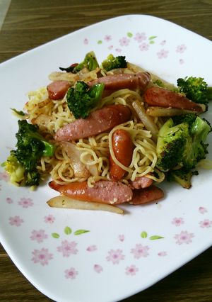 ジャーマンポテト焼きそば-レシピのメイン写真