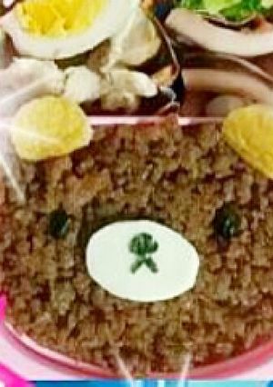 簡単キャラ弁☆そぼろくまちゃん☆-レシピのメイン写真