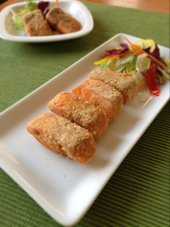 *フライパンで♪鮭のカレー竜田*-レシピのメイン写真