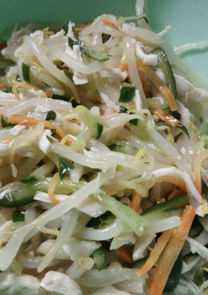 鶏のササミとモヤシのサッパリ和え物-レシピのメイン写真