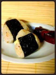 チーズおかかおにぎり!-レシピのメイン写真