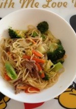 ジンジスカン焼きそば-レシピのメイン写真