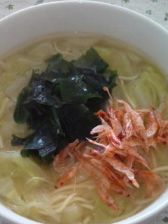 あっという間に、海老しおラーメン!?-レシピのメイン写真