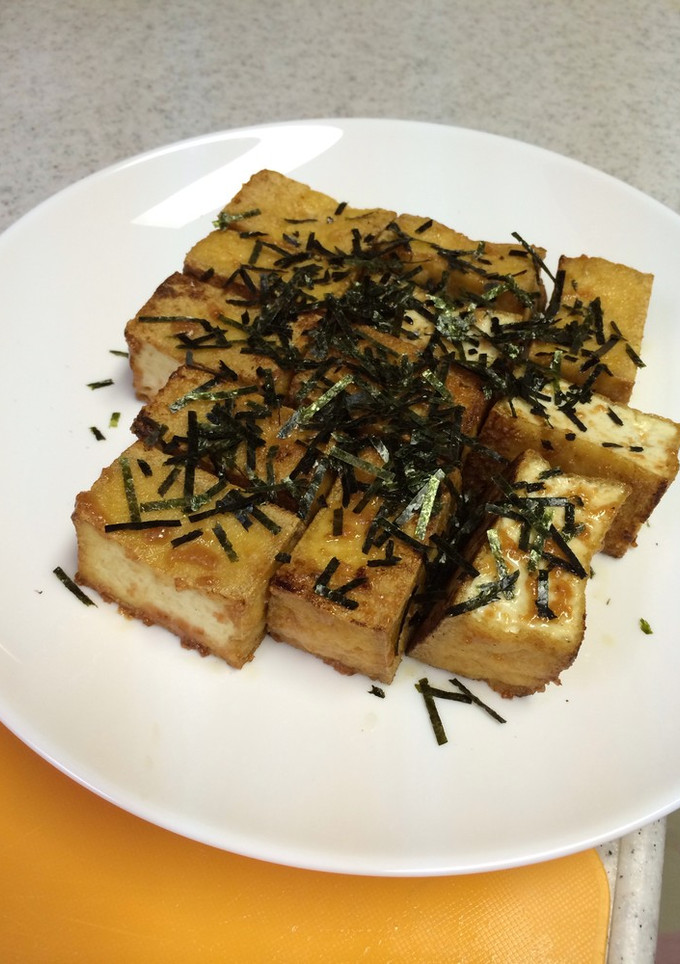 たらこスパのソースで〜厚揚げ炒め♪-レシピのメイン写真