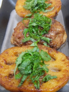 レンコンバーグの照り焼き☆-レシピのメイン写真