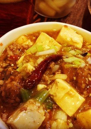 花山椒をきかせて自家製四川麻婆豆腐-レシピのメイン写真