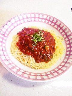 10分でできる☆納豆ミートソース-レシピのメイン写真