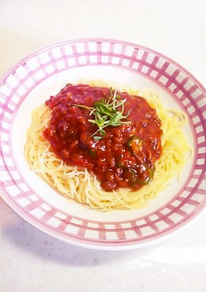 10分でできる☆納豆ミートソース-レシピのメイン写真