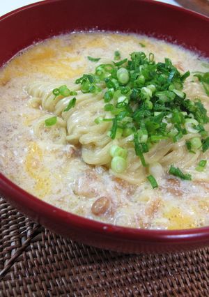 温か乳麺　～美味簡単！～-レシピのメイン写真