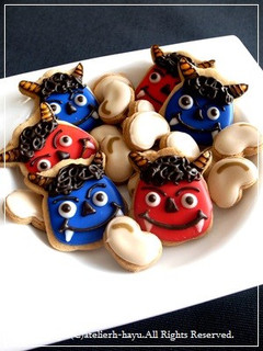 節分*鬼クッキー-レシピのメイン写真