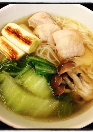 鶏肉と野菜たっぷりにゅうめん-レシピのメイン写真