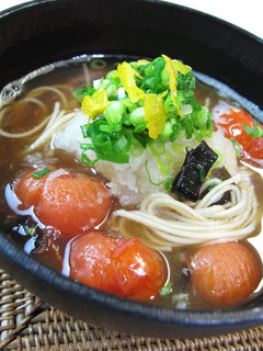 トマトにゅう麺 -レシピのメイン写真
