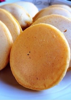 離乳食後期〜☆きなこのもっちりパンケーキ-レシピのメイン写真