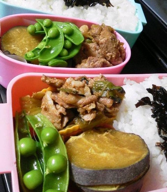 ✿スナップエンドウ お弁当飾り✿-レシピのメイン写真