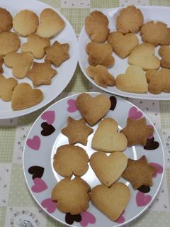 マヨネーズで型抜きクッキー♪-レシピのメイン写真