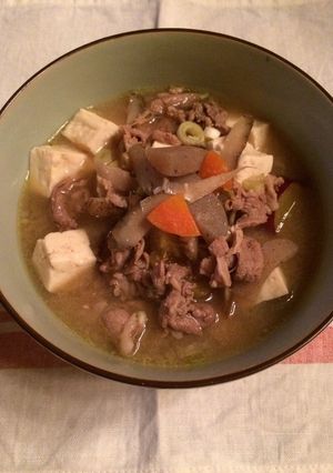 メインになる豚汁(詳しい手順付き)-レシピのメイン写真