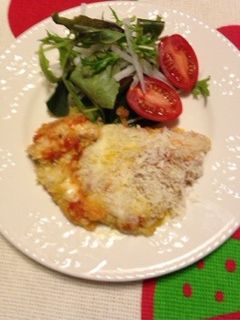 ささみのパン粉焼き♬トマトソース-レシピのメイン写真