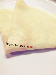 簡単!やみつきもちもちクレープ(^o^)-レシピのメイン写真