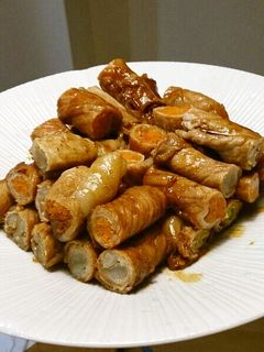 ☆野菜の肉巻き☆-レシピのメイン写真