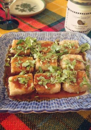 【ココナッツオイル】でタイ風揚げ出し豆腐-レシピのメイン写真