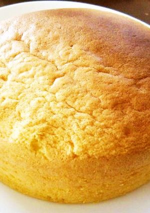 簡単♪ヘルシーな☆スポンジケーキ☆-レシピのメイン写真