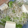 ☆カリカリしらすと水菜のサラダ☆