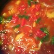 野菜たっぷりトマトスープ