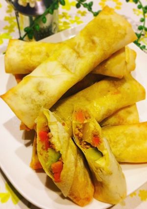 焼きカレー春巻き-レシピのメイン写真