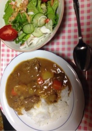炊飯器で作る牛スジ♥カレー-レシピのメイン写真