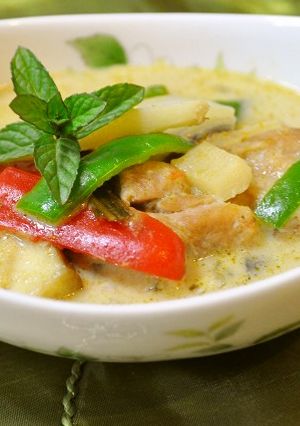 こだわりのグリーンカレー(タイカレー)-レシピのメイン写真