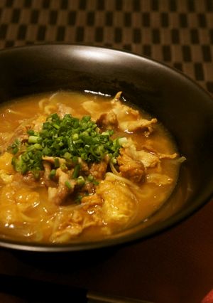 塩やきそばで「とろりんカレーそば」-レシピのメイン写真