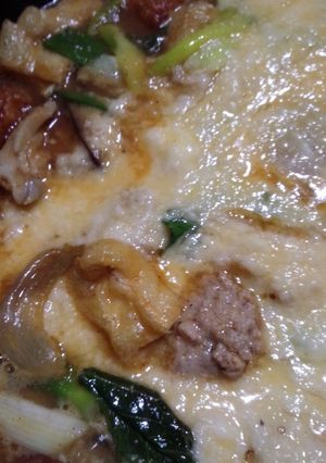 冬味♪ふわとろろ☆豚団子味噌鍋☆-レシピのメイン写真