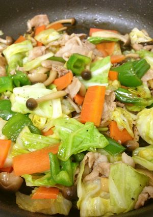 ごはんがすすむ！肉野菜炒め-レシピのメイン写真