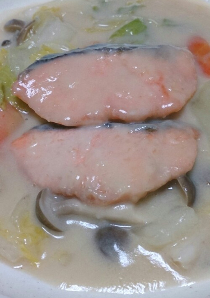 鮭と白菜のクリーム煮-レシピのメイン写真