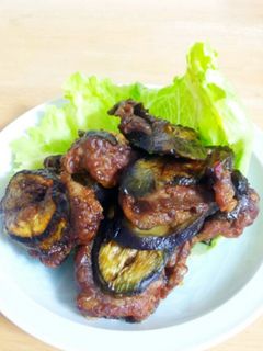 豚こま回鍋肉#茄子の挟み焼き-レシピのメイン写真