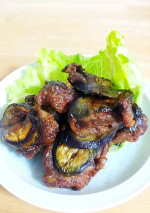 豚こま回鍋肉＃茄子の挟み焼き-レシピのメイン写真