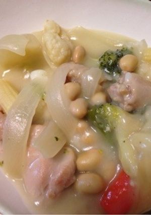 鶏肉シチュー☆手軽でヘルシーに。-レシピのメイン写真