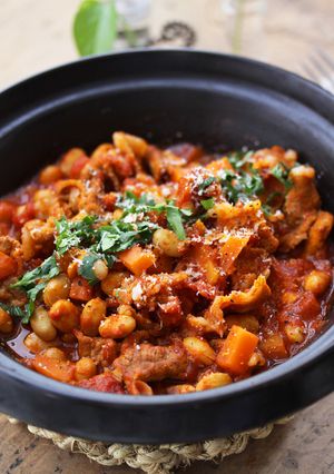 美味◎大豆と豚肉のトマト煮こみ-レシピのメイン写真