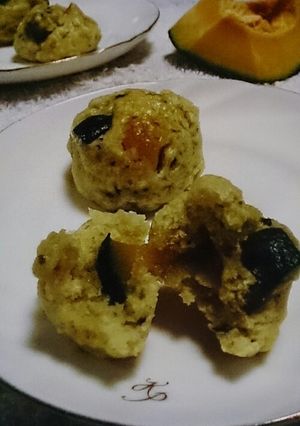 カボチャの蒸しパン-レシピのメイン写真
