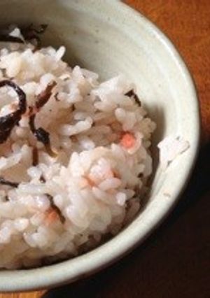ほっこり。梅こんぶご飯-レシピのメイン写真