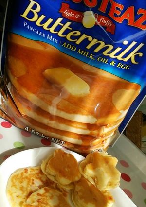 コストコパンケーキミックスでお食事パン-レシピのメイン写真