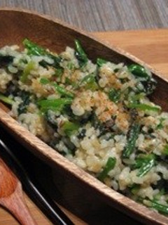 醤油麹でほうれん草の和風リゾット♪-レシピのメイン写真