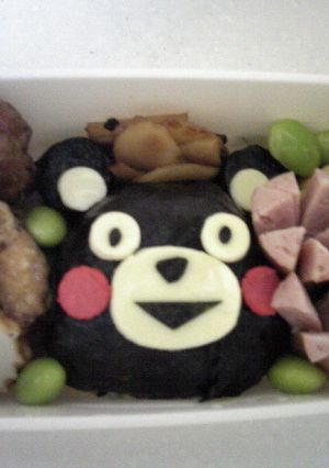 簡単キャラ弁★くまもん弁当★-レシピのメイン写真
