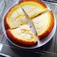 スフレタイプのチーズケーキ