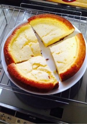スフレタイプのチーズケーキ-レシピのメイン写真