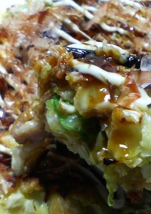関西風?ふつうのお好み焼き-レシピのメイン写真