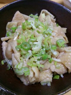 旦那レシピ☆鶏皮ねぎポン-レシピのメイン写真