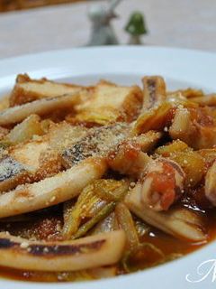 イカと白菜と厚揚げのトマト煮-レシピのメイン写真