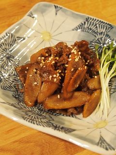 牛肉と牛蒡の時雨煮-レシピのメイン写真